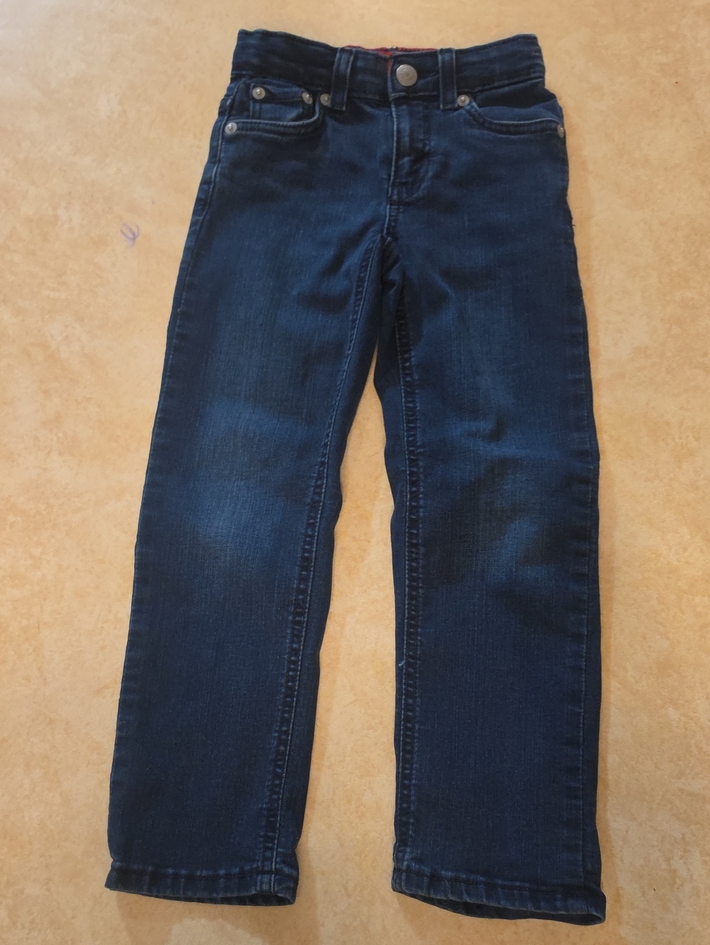 Levi's Boys Navy Straight-Leg Jeans